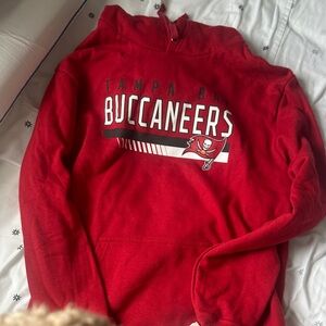 NFL Red Buccaneers Men's Zip Up Jacket NWT